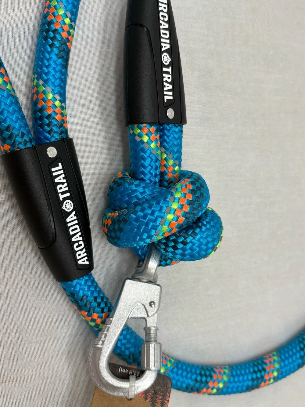 NEW Arcadia Trail Paracord Rope Leash Blue, 4 ft